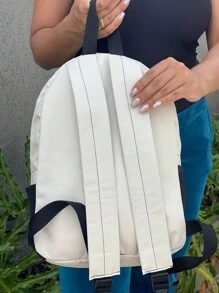 Women Functional Backpacks - Màu be - Xem 5