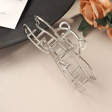 創意可愛卡通小熊設計女合金髮夾,附鏤空蝴蝶&熊形博士 - 彩色 - 查看 3