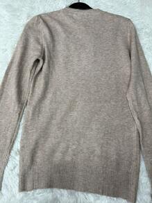 Women Sweaters - Khaki - View 3