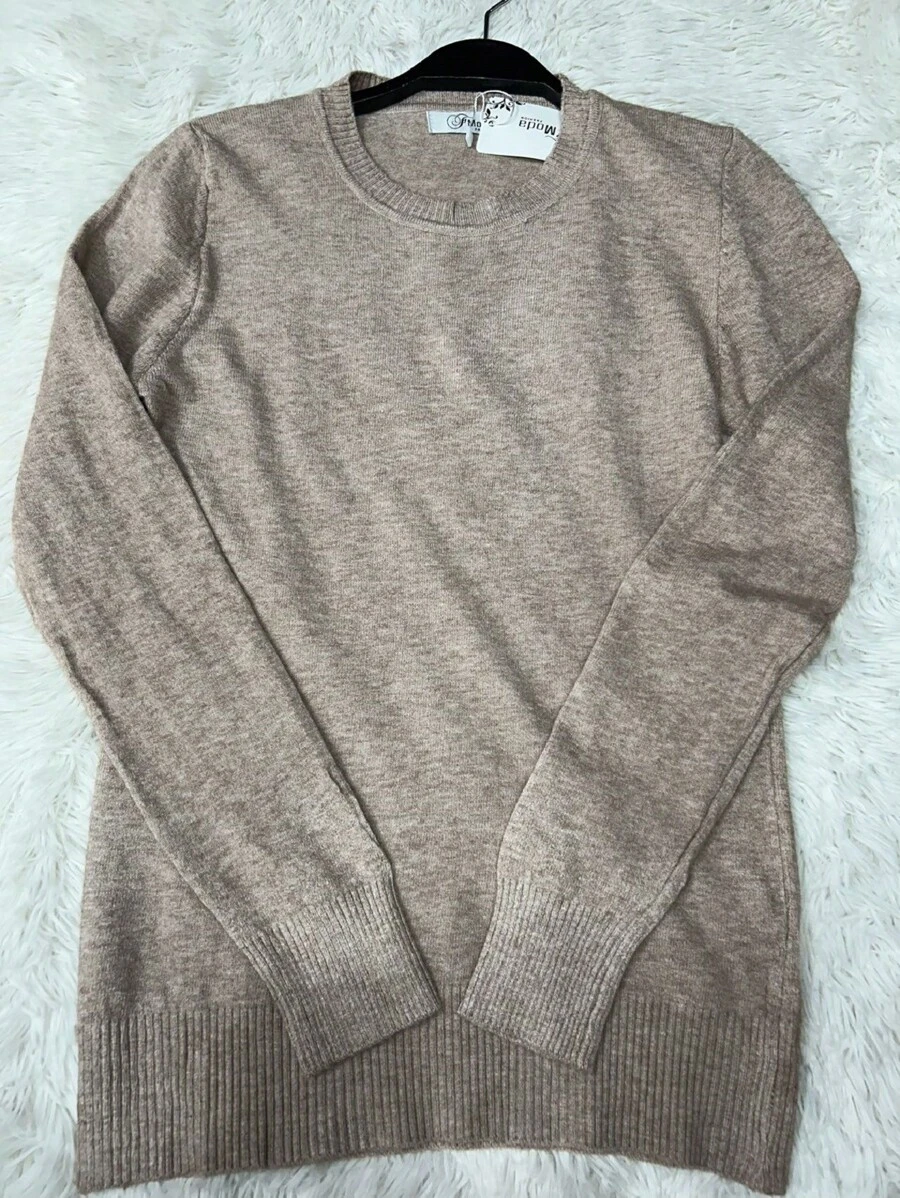Women Sweaters - Khaki - View 1