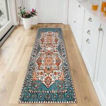 Famibay Carpet Runners For Hallway Non-Slip Distressed Area Rug Washable Floor Entryway Carpet For Hallways Laundry Room Kitchen Bathroom - Multicolor - View 7