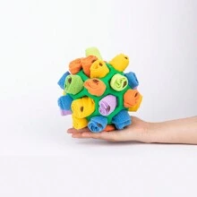 1pc Slow Feeding Snuffle Ball For Dogs, Pet Interactive Treat Dispensing Puzzle Toy, Iq Training And Slow Eating Feeder, Suitable For Small Dogs