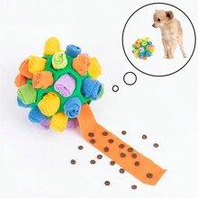 1pc Slow Feeding Snuffle Ball For Dogs, Pet Interactive Treat Dispensing Puzzle Toy, Iq Training And Slow Eating Feeder, Suitable For Small Dogs