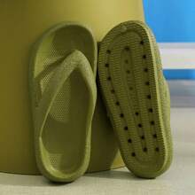 Comfortable Soft Slides Sandals Arch Support Home Cloud EVA Comfy Bath Slippers For Women & Men Non-Slip Flip Flops Thick Sole Summer Sandals - 綠色 - 查看 5