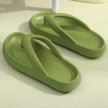 Comfortable Soft Slides Sandals Arch Support Home Cloud EVA Comfy Bath Slippers For Women & Men Non-Slip Flip Flops Thick Sole Summer Sandals - 綠色 - 查看 4