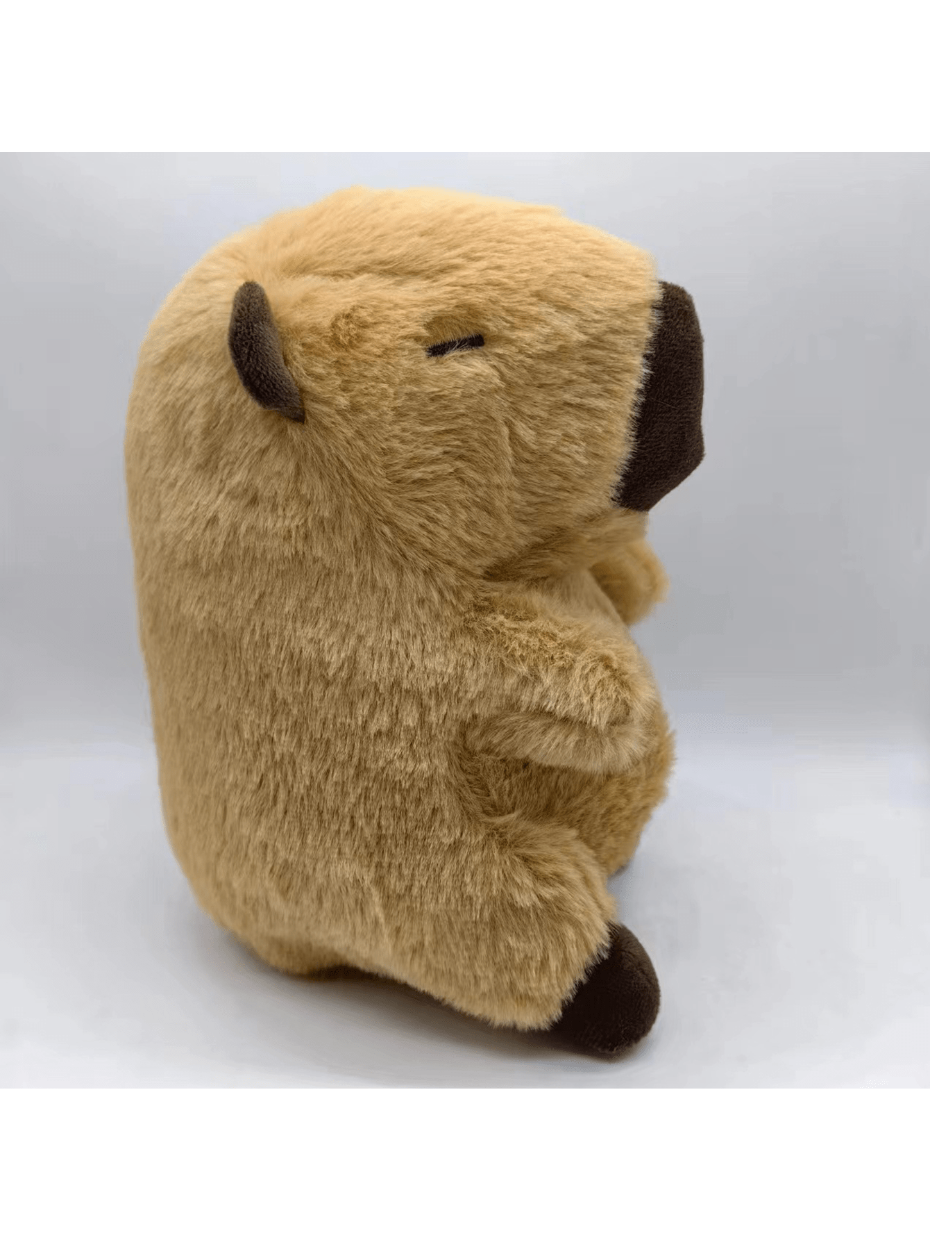 Teksome Peluche Capybara Farcie,Mignons Animaux En Peluche Capybara - Couvre-tête Amovible Capybara, Oreiller En Peluche Pour Adultes, Et Filles, Jouet Animal Doux Et Câlin