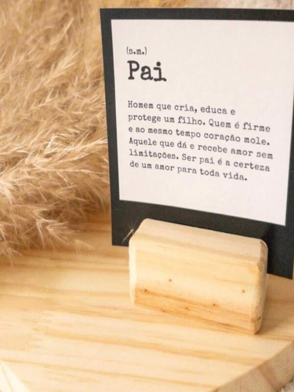 Kit 30 Unidades Porta Retrato / Porta Fotos em Madeira / Apoio para Fotos Polariode