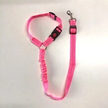Dog 1pc Seat Belt Adjustable - Headrest Dog Car Seat Belt Restraint Puppy - Elastic Pet Dog Seat Belt Harness - Strong Leads Harness For Dogs Cats And Pets - Multicolor - View 10