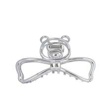 創意可愛卡通小熊設計女合金髮夾,附鏤空蝴蝶&熊形博士 - 彩色 - 查看 11