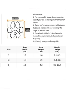 4 cái Cartoon Monkey Decor Pet Giày cho chó ngoài trời - Màu xanh lam - Xem 4