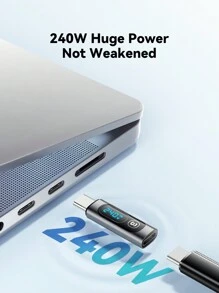 ESSAGER Essager 240W USB C Adapter Type C To USB C 3.0 2.0 OTG Connector Digital Display Data Adapter 100W For  Pro Air Samsung