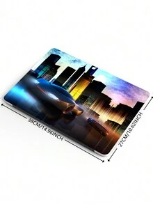 1套印花筆記本貼紙，適用於15英寸筆記本電腦，彩色貼紙，適用於Apple Pro 15.6英寸保護膜，Hp，Dell，Huawei Matebook，保護貼紙套 - 彩色 - 查看 7