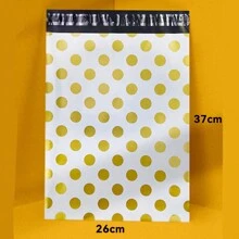 10PCS 25x33cm Colorful Poly Mailer Mix Pattern Clothing Bags Poly Mailer Self Seal Envelopes Gift Bag Courier Shipping Envelopes - 10PCS 10x13inch - View 5