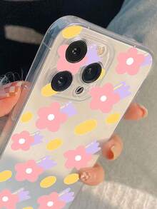1入組極簡色彩繪畫tpu軟殼手機套,適用於iphone 15/15 Pro/15 Promax - 彩色 - 查看 6