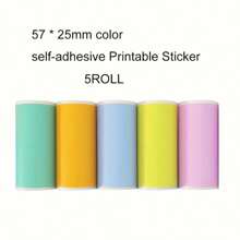 Mini Thermal Printer Sticker Paper, Mini Printer Sticker Paper 57 X 25mm, Mini Pocket Printer Sticker Paper For Instant Camera, Instant Camera Refill Mini Printer Paper Back To School - 57mmx25mm Thermal Paper - View 9