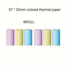 Mini Thermal Printer Sticker Paper, Mini Printer Sticker Paper 57 X 25mm, Mini Pocket Printer Sticker Paper For Instant Camera, Instant Camera Refill Mini Printer Paper Back To School - 57mmx25mm Thermal Paper - View 6