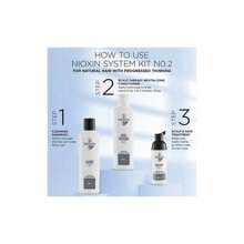 Nioxin Kit System 2 - 150ml Shampoo, 150ml Conditioner + 50ml Scalp Treatment - White - View 13