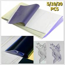 Giấy Truyền stencils Máy Photocopy Tờ Spirit Master Freehand A4 Kích Thước Giấy Nhiệt Máy In Phụ Kiện Máy - Giấy chuyển hình xăm - Xem 7