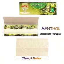 78MM Fruit Roll-Up Paper, Fruit Flavored Roll-Up Paper, Portable Roll-Up Paper, A Variety Of Collocation Can Be Selected - Raspberry + Mint - View 2