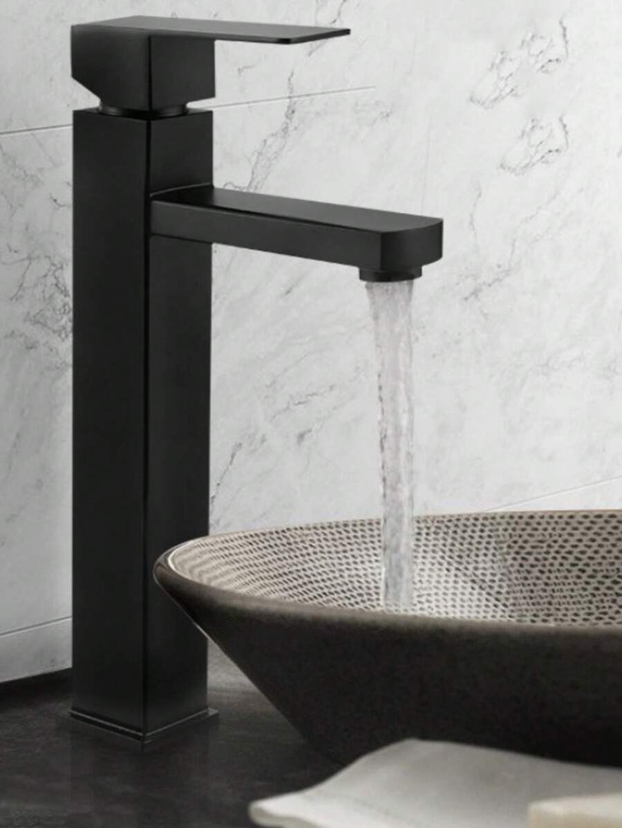 Inox Torneira banheiro Alavanca Moderna Abs Luxo 1/4 De Volta Cromo Premium Monocomando