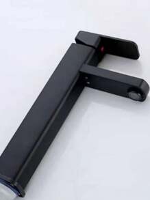 Inox Torneira banheiro Alavanca Moderna Abs Luxo 1/4 De Volta Cromo Premium Monocomando - Preto - Visão 7