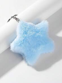 مفتاح جديد DIY يدوي وردي فاتح ناعم بشكل نجمة، قلادة نجمة خماسية زرقاء ناعمة لتزيين الحقيبة، مفتاح نجمة للأزواج، هدية صغيرة إبداعية لمناسبات الأعياد وإطلاق الأعمال التجارية، إكسسوارات السيارة، تميمة الحقيبة، إكسسوارات مدرسية جوث Y2K هالوين، أشرطة الحقيبة مع حامل بطاقة الهوية، إكسسوارات السيارة، تميمة الحقيبة