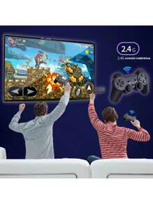 Consola De Juegos Portátil para Dos Jugadores M8 - Negro - Ver 5