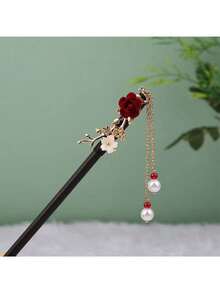 全新中式復古合金流蘇髮夾日常配戴cosplay髮飾 - 彩色 - 查看 7