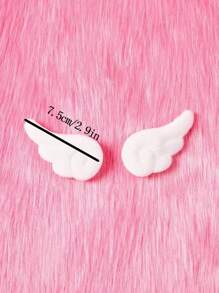 2 szt. spinek do włosów z motywem skrzydeł - wzór anielskich skrzydeł, urocze spinki do włosów dla dziewczynek i kobiet, wiele możliwości zastosowania, spinki do włosów, akcesoria do włosów, spinki do grzywki, urocze spinki do włosów na Walentynki, spinki do włosów, klamry do włosów