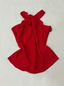 Women Tank Tops & Camis - Rojo - Ver 2