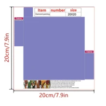 1 Miếng Inch 5D DIY Tranh kim cương , Hoa hướng dương Hoa , Giường đôi Hình vuông Kim cương Thêu Bộ , Thủ công Nhà  Trang trí - Nhiều màu - Xem 2