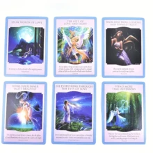 Love Light Divine Guidance Oracle, Mini Cards (With QR Code PDF-Guidebook) Connect With God's Infinite Love & Light, Give You A Topic Of Spiritual Contemplation To Inspire You, Gaming Gift Family Party Table Board Game,Game Solitaire  Card Game - Blue - View 4