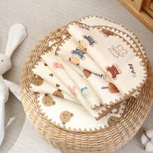 嬰兒雲朵枕頭,新生兒凹凸記憶泡沫枕頭,矯正頭型（0-6個月）,適用於所有季節 - 小粉兔 - 查看 2