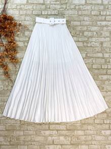 Women Skirts - 白色 - 查看 1