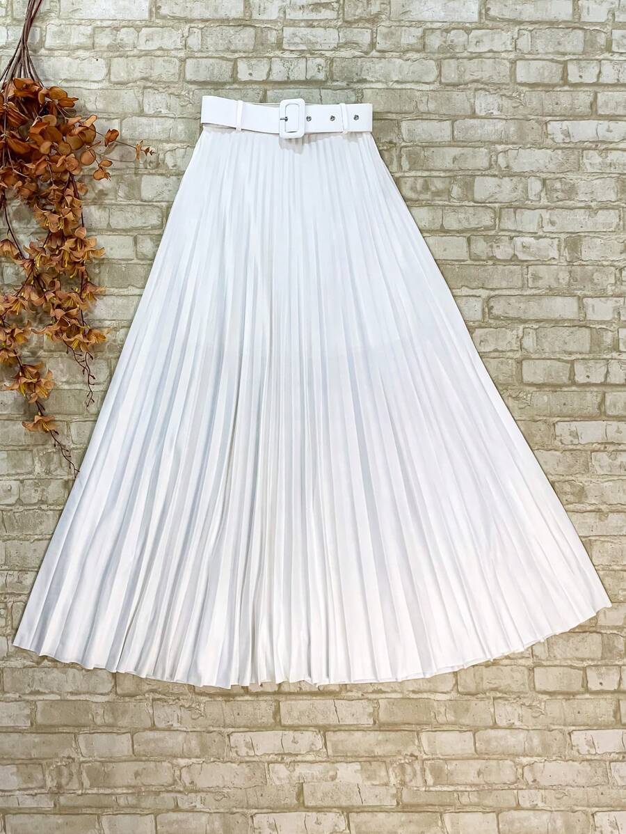 Women Skirts - 白色 - 查看 1