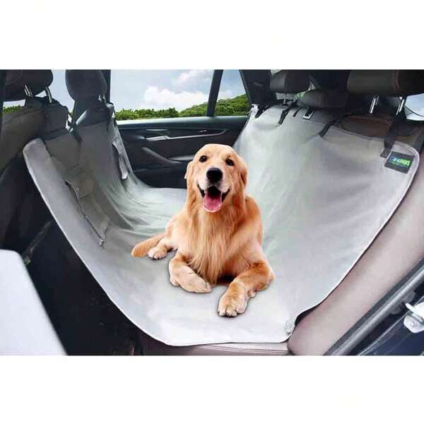 GOOPAWS Bench Dog Car Seat Cover, Waterproof Pet Back Car Seat Protector Cover For Pets, Scratchproof, With Universal Size Fits For Car SUV Truck