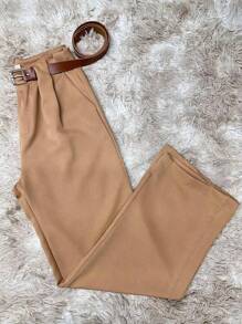 Women Pants - 銅色 - 查看 2