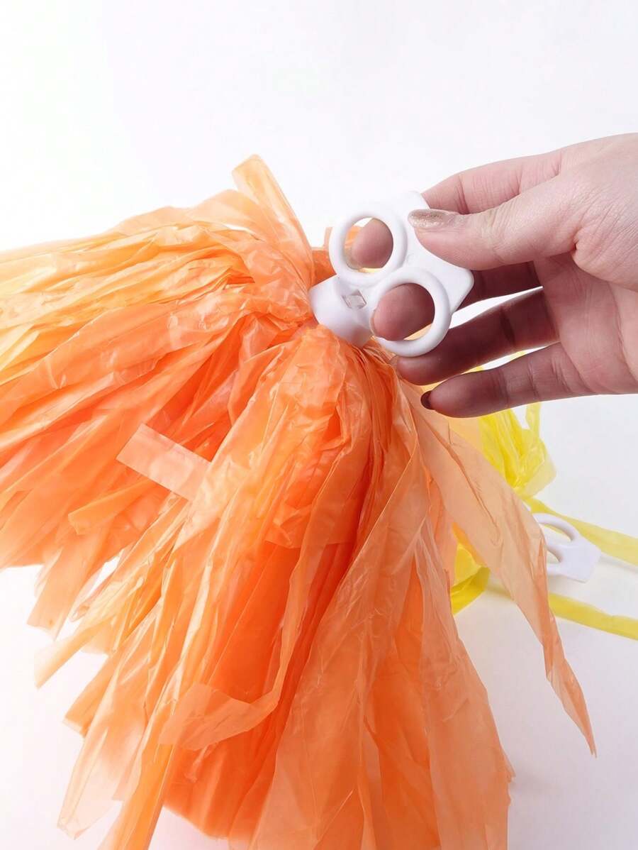 Cheerleading Metallic Hot Pink Pom Poms - Durable & Stylish