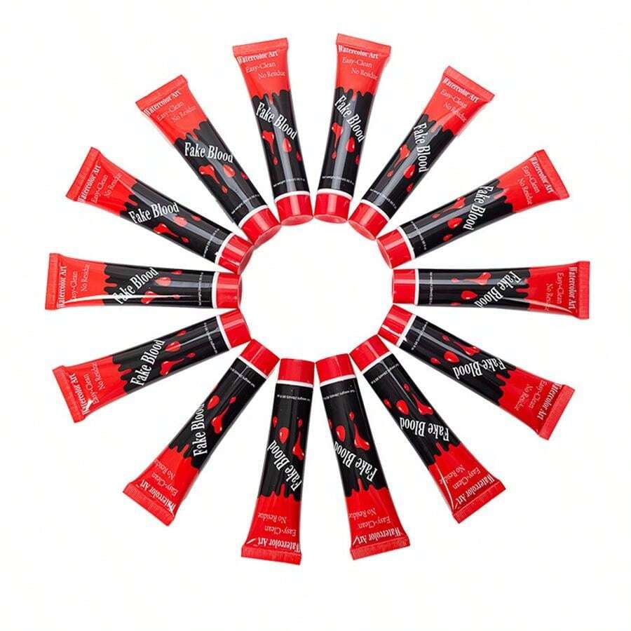 Halloween Film Prop Fake Blood Plasma, Prank Vampires With Small Bottle