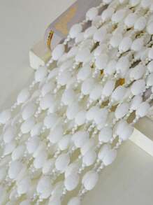 1pc Thick Line Lantern Shaped Curtain With Pom-Pom Ball Decor For Home Decoration, Room Divider Or Window Treatment