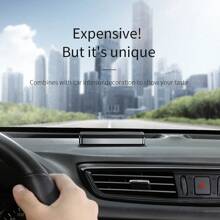 Baseus Car Phone Number Temporary Parking Card Hidden Luminous Auto Accessories Plates Car Park Stop Multiple Characters - Dark Grey - View 10