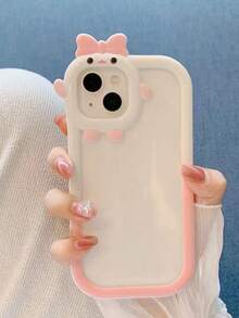 1 Miếng iphone11 12 13 15 Tương thích Ốp lưng & bao da điện thoại , Dễ thương Quái vật Thiết kế - Màu hồng - Nhiều màu - Xem 4
