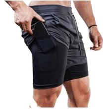 Men Shorts - Black - View 7