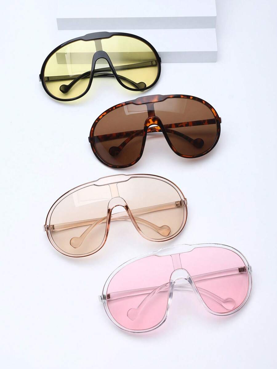 1pc Fashionable European And American Style Decorative Fashion Glasses For Women Boho Beach Accessories For Women Glasses Shades Valentine's Day For Summer Beach Vacation,Outdoor,Travel