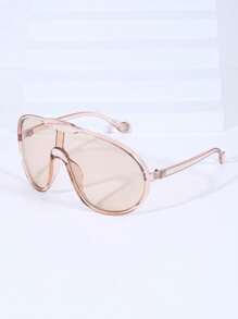 1pc Fashionable European And American Style Decorative Fashion Glasses For Women Boho Beach Accessories For Women Glasses Shades Valentine's Day For Summer Beach Vacation,Outdoor,Travel