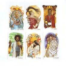 Edición En Inglés De Las Cartas De El Camino Desplegable