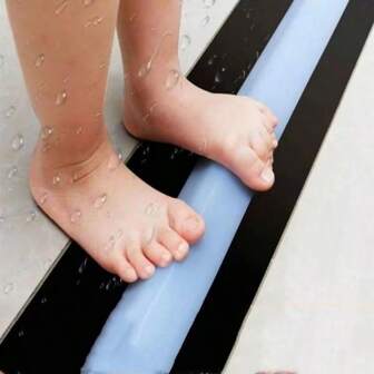 1 件 1 米/2 米浴室门槛止水条、软橡胶厨房台面阻水条、浴室防水密封胶、厕所地漏密封胶、自粘门隔音防风防水密封胶带、贴纸、墙贴、家居装饰乙烯基贴纸、春季装饰品让您的家焕然一新、拉玛装饰贴纸