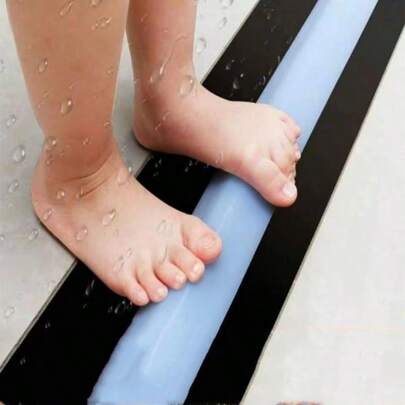 1 件 1 米/2 米浴室门槛止水条、软橡胶厨房台面阻水条、浴室防水密封胶、厕所地漏密封胶、自粘门隔音防风防水密封胶带、贴纸、墙贴、家居装饰乙烯基贴纸、春季装饰品让您的家焕然一新、拉玛装饰贴纸