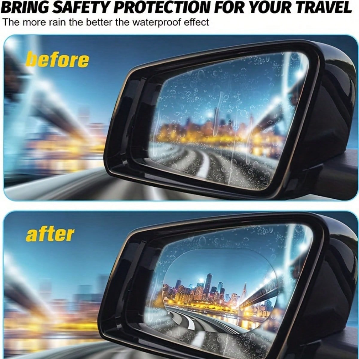 Spray Anti-buée 100ml Pour Pare-brise Voiture - Imperméabilisant, Pour Miroirs, Douche, Vitres