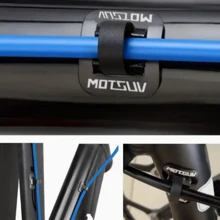 VXM 2pcs Mountain Bike Cable Tube Housing Fixed Holders, Brake & Shifting Cable Wire Receiver Clamp, Line Guide - Black - View 5